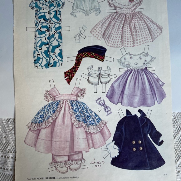 Ginny April 1984 Doll Reader Paper Doll - Picture 8 of 12